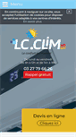 Mobile Screenshot of lc-clim.com